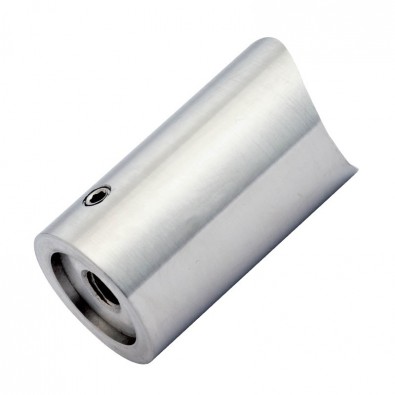 Entretoise 50 mm pour tube 33,7 mm et tube 42,4 mm en inox 316 brossé