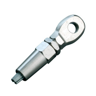 Embout à œil et à mandrin en inox 316 pour câble 4 mm