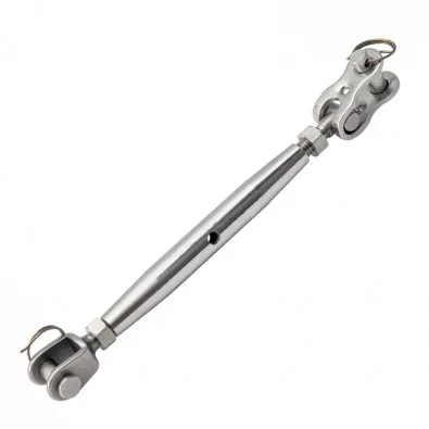 Tendeur de câble à 2 chapes en inox 316