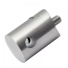 Support pour câble 4 mm en inox pour poteau carré ou rectangulaire