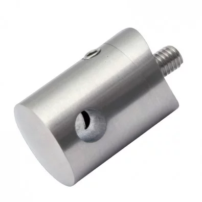 Support pour câble 6 mm en inox pour poteau carré ou rectangulaire Support pour câble 6 mm en inox pour poteau carré ou rectangulaire