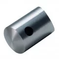 Support pour câble 4 mm en inox brossé pour poteau 42,4 mm 1