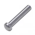 Embout inox à tête bombée à sertir pour câble 4 mm 0