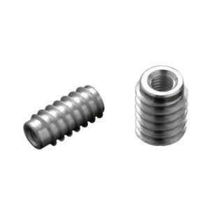 Insert bois taraudé M8 x 23 mm