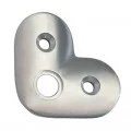Support d'angle 90° pour main courante  ø 42,4 mm en inox 304 brossé. 0