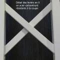 Grille de défense coulissante contemporaine modèle XL-SECURIT 4