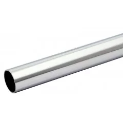 Tube rond diamètre 33,7 mm épaisseur 2 mm en inox 304 brossé grain 220