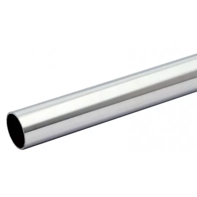 Tube rond diamètre 48,3 mm épaisseur 2 mm en inox 304 brossé grain 220