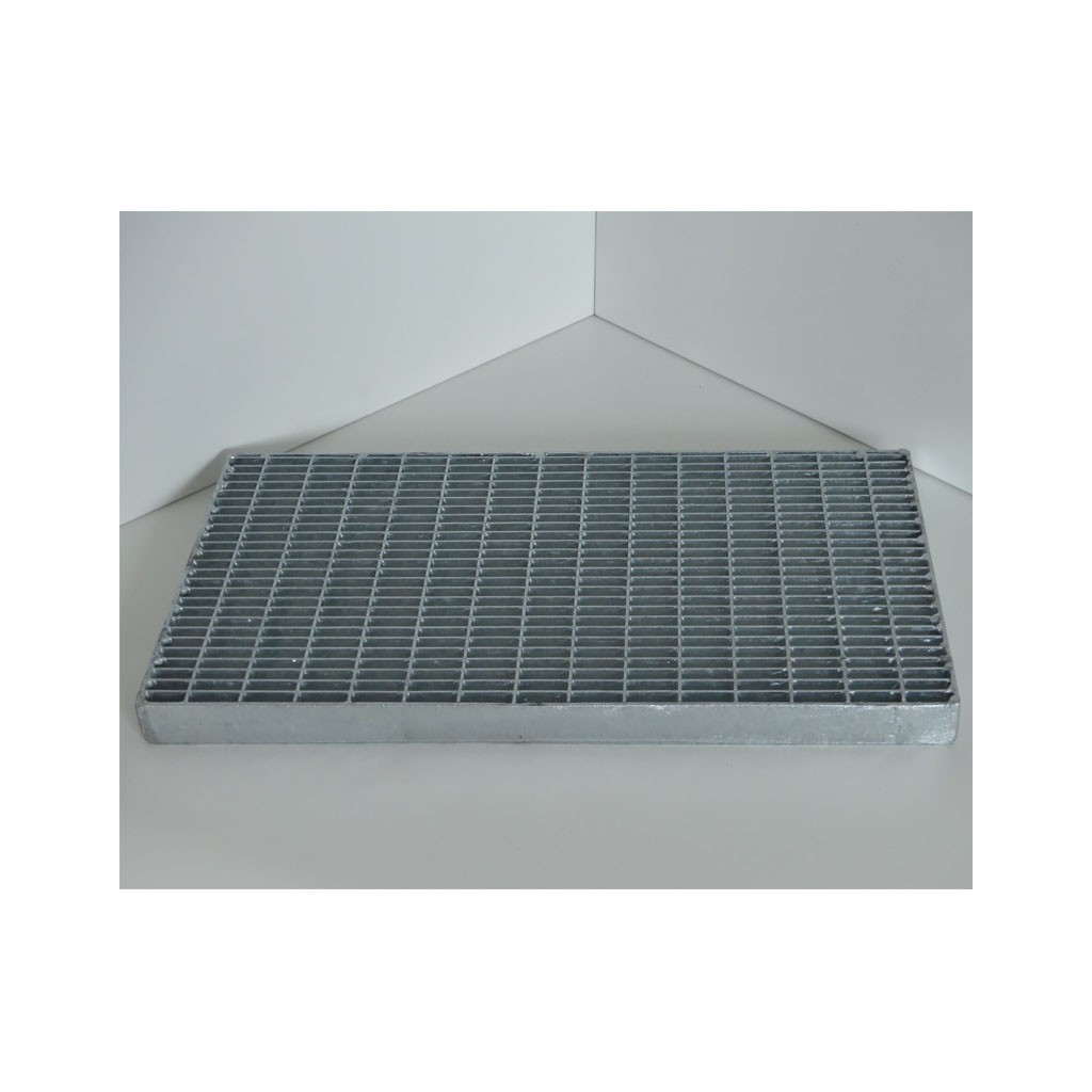 Grille Caillebotis Galvanisé Standard - Dimensions 600x1000x20mm - Maille 30/100mm - Neuf MEA