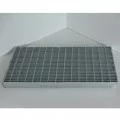Caillebotis acier galvanisé sur mesure pressé maille 30/10 et porteurs 20/2 mm 0