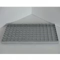 Caillebotis sur mesure cranté en acier galvanisé maille 30/19 et porteurs 30/3 mm 0