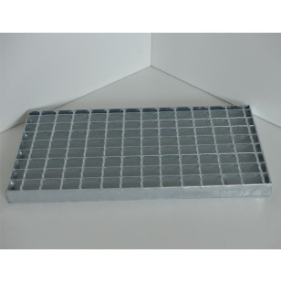 Caillebotis sur mesure electroforgé en acier galvanisé maille 30/30 et porteurs 30/3 mm