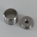 Barre d'appui de fenêtre ronde en inox brossé diamètre 42,4 mm 6