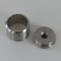 Barre d'appui de fenêtre ronde en inox brossé diamètre 33,7 mm 6