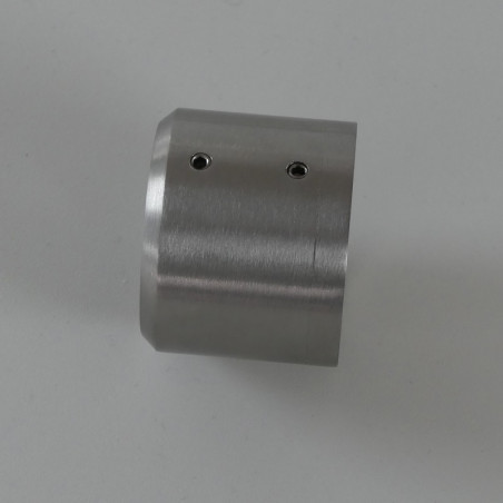 Embout fixation murale inox pour rambarde fenetre