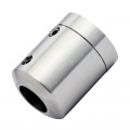 Embout fixation murale inox pour lisse de rambarde fenetre 10