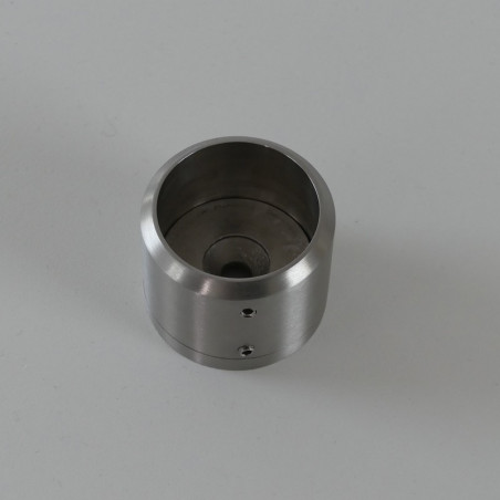 Embout inox mural pour rambarde de fenetre en inox 