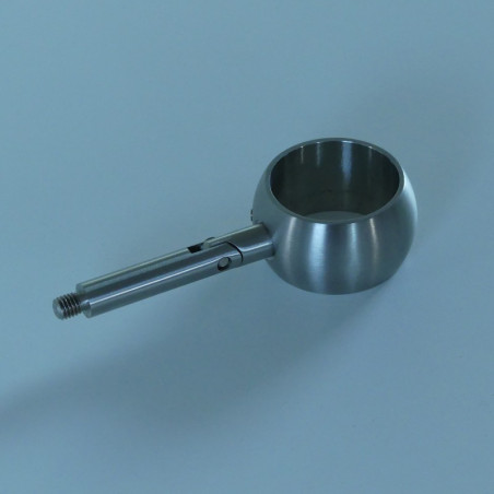 Support bague orientable pour main courante ø 42,4 x 2 mm inox 304 brossé