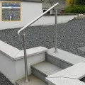 Rampe d'accès inox en kit avec BAGUE pour escalier, terrasse ou plateforme : qualité et prix ! 10