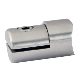 Pince à tôle cylindrique pour tube rond ø 42,4 mm en inox 304 brossé