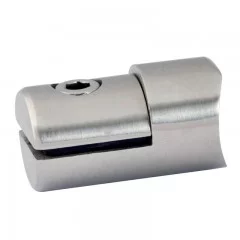 Pince à tôle cylindrique pour tube rond ø 42,4 mm en inox 304 brossé