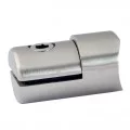 Pince à tôle cylindrique pour tube rond ø 42,4 mm en inox 304 brossé 0