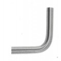 Coude à souder à 90° pour lisse de garde corps acier diamètre 12 mm 0