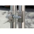 Verrou inox pour portillon inox sur tube 42,4 mm 0