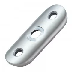 Support de fixation pour main courante ø 48,3 mm en inox 304 brossé.