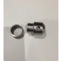 Serre câble de finition de poteau intermédiaire à enfiler sur câble de diamètre 4 mm en inox 304 brossé 1