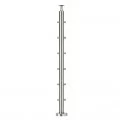 Serre câble de finition de poteau intermédiaire à enfiler sur câble de diamètre 4 mm en inox 304 brossé 2