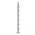 Serre câble et tendeur de poteau de départ à enfiler sur câble de diamètre 6 mm en inox 304 brossé 2