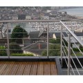 Garde corps inox en kit 5 barres à l'anglaise : rampe escalier, terrasse, balcon, mezzanine 15