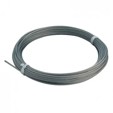 Câble inox 316 diamètre 6 mm coupé à la mesure, le mètre : Câble inox 316 diamètre 6 mm coupé à la mesure, le mètre :