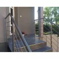 Garde corps inox en kit 5 barres à l'anglaise : rampe escalier, terrasse, balcon, mezzanine 17