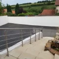 Garde corps à 5 barres en inox en kit à la française : rampe escalier, terrasse, balcon, mezzanine 26