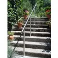Rampe d'accès inox en kit avec BAGUE pour escalier, terrasse ou plateforme : qualité et prix ! 6