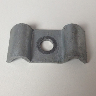 Cavalier de fixation acier galvanisé pour caillebotis maille 19/19 ou 20/20