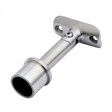 Support orientable sur poteau ø 42,4 x 2 mm inox 316 POLI MIROIR