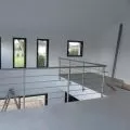 Garde corps inox en kit 5 barres à l'anglaise : rampe escalier, terrasse, balcon, mezzanine 16