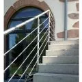 Garde corps inox en kit 5 barres à l'anglaise : rampe escalier, terrasse, balcon, mezzanine 31