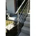 Garde corps inox en kit 5 barres à l'anglaise : rampe escalier, terrasse, balcon, mezzanine 36