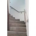 Main courante escalier intérieur ou exterieur en inox en kit 3