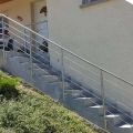 Garde corps inox en kit 5 barres à l'anglaise : rampe escalier, terrasse, balcon, mezzanine 28