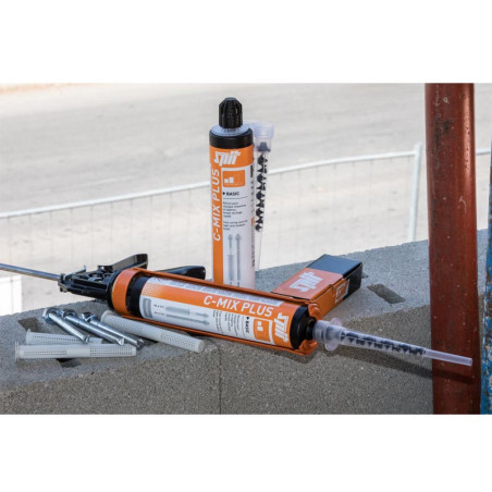 Mortier de scellement chimique professionnel 300 ml pour éléments filetés