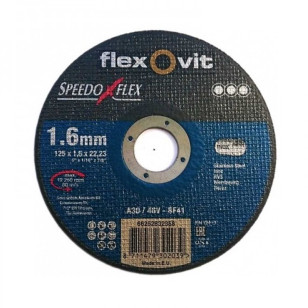 Disque à tronçonner l'inox diamètre 125 mm epaisseur 1,0 mm - professionnel