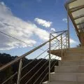 Garde corps à 5 barres en inox en kit à la française : rampe escalier, terrasse, balcon, mezzanine 30