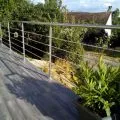 Garde corps à 5 barres en inox en kit à la française : rampe escalier, terrasse, balcon, mezzanine 16