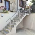 Garde corps inox en kit 5 barres à l'anglaise : rampe escalier, terrasse, balcon, mezzanine 13