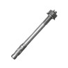 Goujon d'ancrage inox pour fixation de poteau de garde corps inox platine jusqu'à 20 mm 0